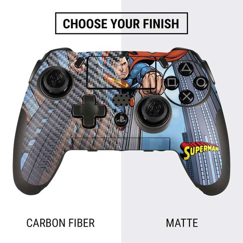 DC Comics Superman Flying Pose PlayStation Scuf Vantage 2 Controller Skin